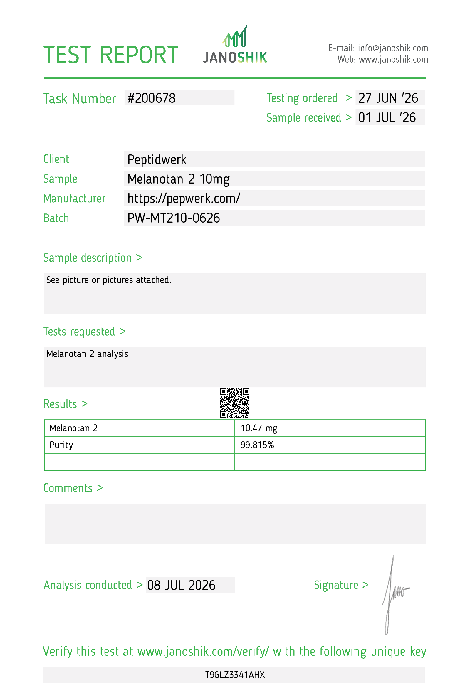 Melanotan 2 10mg – Bild 2