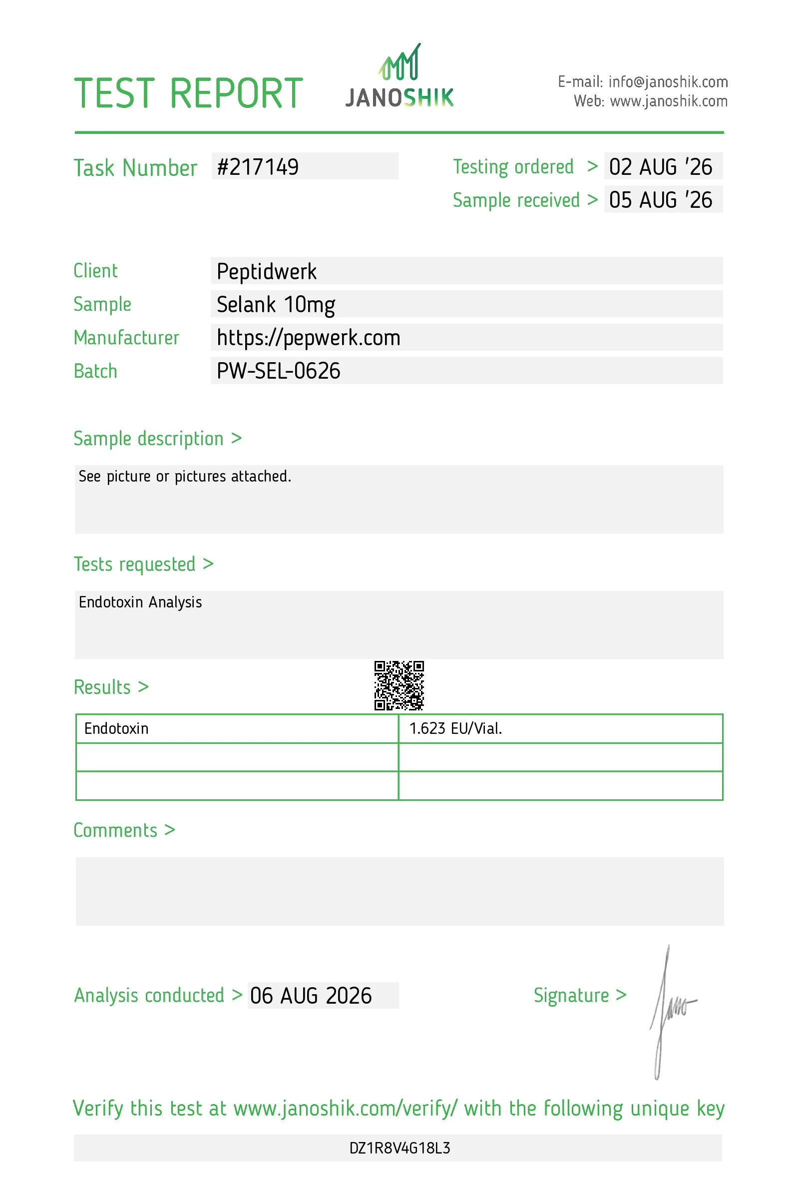 Selank 10 mg – Bild 3