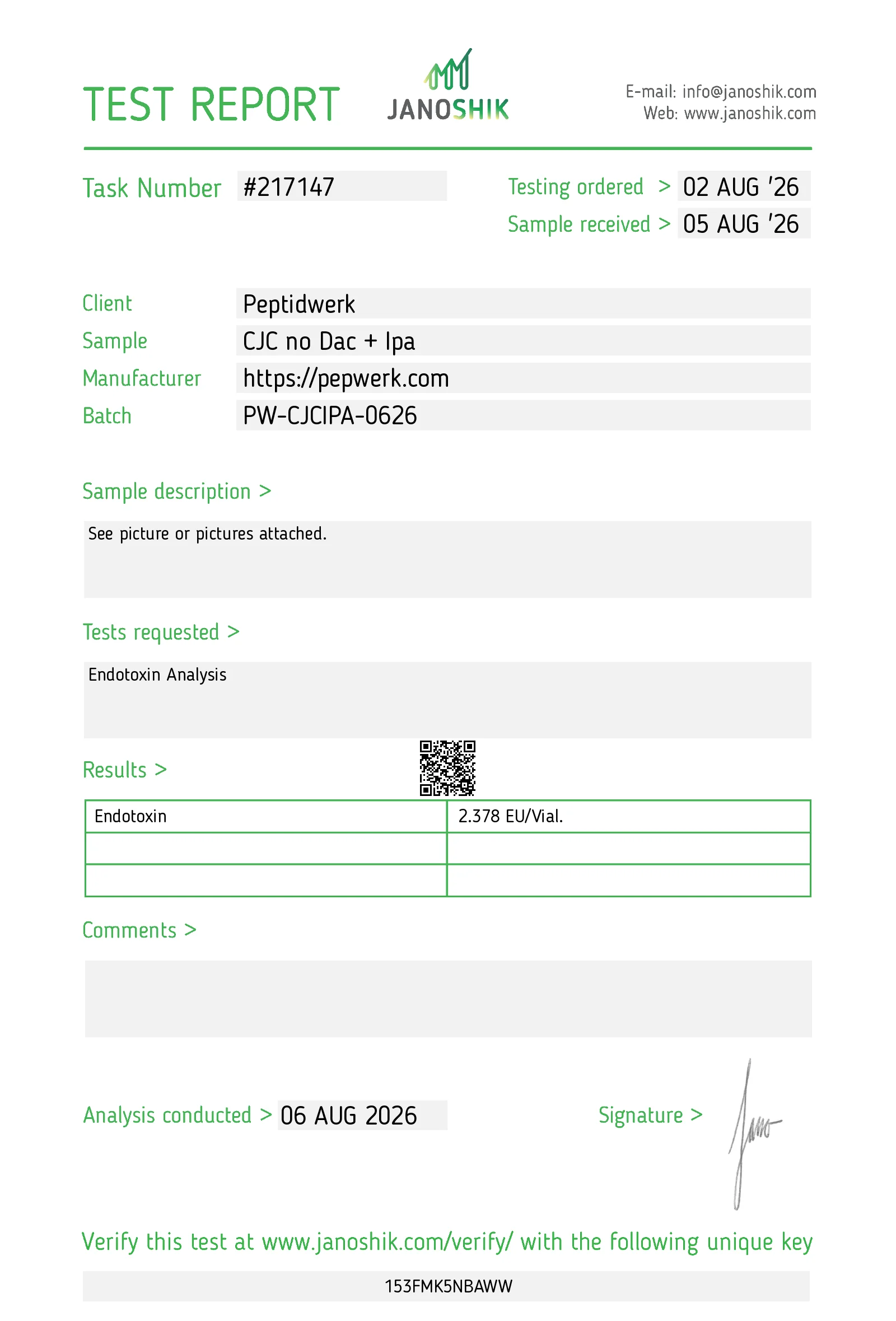CJC-1295 no DAC + Ipamorelin 5 mg + 5 mg – Bild 3