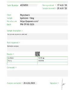 Epithalon 10 mg – Bild 3